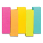 Post-it 670/5 Sayfa İşaretleri Şeffaf İndeks ile İşaretle, dosyala, yönlendir. - Seçenekler: 5 x 100 sayfa, 25x76 mm, 27 x 23 cm