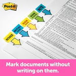 Post-it Bayraklar, Burayı İmzala, 200/Yüksek Hacimli Masa Tutacağı Dağıtıcısı, 2 inç Geniş, Sarı (680-HVSH)