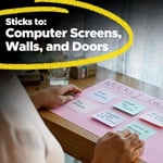 Post-it%100 Geri Dönüşümlü Kağıt Süper Yapışkan Notlar, 2X Yapıştırma Gücü, 3x3 inç, 5 Ped, 70 Yaprak/Ped, Wanderlust Pastel Koleksiyonu (654R-5SSNRP)
