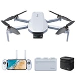 Potensic ATOM 3 Eksenli Gimbal 4K GPS Drone, 249 g'ın Altında, 96 Dakika Uçuş, Maksimum 6 KM İletim, Görsel Takip, 4K/30 FPS Hızlı Çekim, Yetişkinler ve Yeni Başlayanlar İçin Hafif