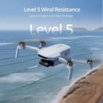 Potensic ATOM 3 Eksenli Gimbal 4K GPS Drone, 249 g'ın Altında, 96 Dakika Uçuş, Maksimum 6 KM İletim, Görsel Takip, 4K/30 FPS Hızlı Çekim, Yetişkinler ve Yeni Başlayanlar İçin Hafif