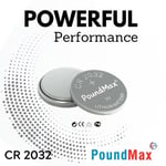 PoundMax 5 adet CR2032,DL2032 3V Lityum Düğme Pil,AirTag,Araba Anahtarlık,uzak kumandalı araba,terazi ve tıbbi cihazlar ile uyumlu