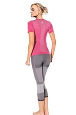 Power Short Yüksek Bel 3/4 Seamless Spor Tayt