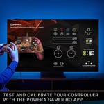 PowerA Lumectra ile Xbox Series X|S için Advantage Kablolu Oyun Kumandası - Siyah