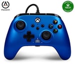 PowerA PowerA Xbox Series X|S için Gelişmiş Kablolu Kumanda - Sapphire Fade, Mavi