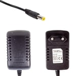 POWERMASTER PM-4531 12 VOLT - 2 AMPER PLASTİK KASA PRİZ TİPİ ADAPTÖR 5.5 * 2.5 UÇ * MİNİ CİHAZ ADAPTÖRÜ