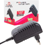 POWERMASTER PM-4531 12 VOLT - 2 AMPER PLASTİK KASA PRİZ TİPİ ADAPTÖR 5.5 * 2.5 UÇ * MİNİ CİHAZ ADAPTÖRÜ