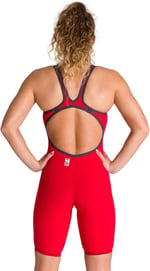 Powerskin Carbon Air2 Ob Kadın Kırmızı Yarış Mayosu 00112845