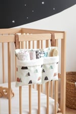 Pratik Askılı Organizer Bebek Arabası Beşik Kenar Fluffy Organizer Poyraz
