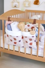 Pratik Askılı Organizer Bebek Arabası Beşik Kenar Fluffy Organizer Urcin