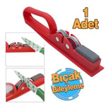 Pratik Bıçak Elmas Bileyici Taşlı Keskinleştirici Satır Bileyleme Oynar Bileyli 1 Adet