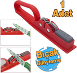 Pratik Bıçak Elmas Bileyici Taşlı Keskinleştirici Satır Bileyleme Oynar Bileyli 1 Adet