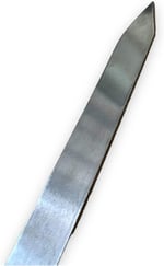 pratikoutdoor 8 Adet Paslanmaz Çelikten (Krom) 3mm Adana Kebab Şiş, Barbekü Kebab Şiş, 2.5cmx60cm