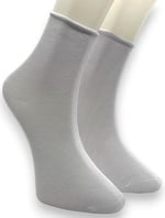 Premium 5 Çift Bambu Kadın Lastiksiz Roll Top Soket Dikişsiz Çorap, İz Bırakmayan ve Sıkmayan 36-40