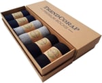 Premium Bambu Dikişsiz Mevsimlik Erkek Soket Çorap 6 lı Kutu