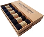 Premium Bambu Dikişsiz Mevsimlik Erkek Soket Çorap 6 lı Kutu