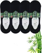 Premium Dikişsiz Erkek Bambu Babet Çorap Lacivert 4lü Set - 41-45 - C108