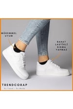 Premium Kadın Bambu Sneaker Görünmez Bilekte Spor Çorap 10 Lu Kutu
