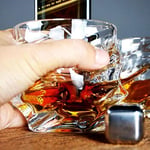 Premium Kristal Viski Bardakları 6'lı Set, Büyük Kurşunsuz Kristal Cam, Tadım Bardakları Scotch Bardakları, Eski Moda Cam, İrlanda Viskisi, Burbon, Tekila İçmek için Bardaklar (Buzdağı, 10 oz)