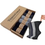 Premium Lastiksiz Erkek Diyabetik Pamuklu Şeker Çorabı 6 Çift