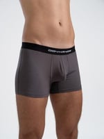 PREMIUM MODAL 2 ANTRASİT GRİ 1 SİYAH ERKEK BOXER SHORTS 3'LÜ MIX