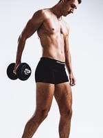 PREMIUM MODAL 2 ANTRASİT GRİ 1 SİYAH ERKEK BOXER SHORTS 3'LÜ MIX