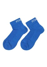 Premium Performance quarter Mavi Unisex Spor çorap (Turuncu, 39-42)