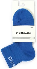 Premium Performance quarter Mavi Unisex Spor çorap (Turuncu, 39-42)