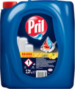 Pril Limon Kokulu Sıvı Bulaşık Deterjanı 1 x 4 KG, Limon 4kg