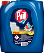 Pril Limon Kokulu Sıvı Bulaşık Deterjanı 1 x 4 KG, Limon 4kg