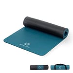 Primasole Yoga Matı - Çevre Dostu Malzeme, 1,3 cm kalınlık, Kaymaz Yoga Pilates Fitness Matı - Evde ve Spor Salonu Kullanımı İçin - 4 Renk Seçeneği - Taşıma Çantası ve Askısıyla Birlikte