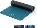 Primasole Yoga Matı - Çevre Dostu Malzeme, 1,3 cm kalınlık, Kaymaz Yoga Pilates Fitness Matı - Evde ve Spor Salonu Kullanımı İçin - 4 Renk Seçeneği - Taşıma Çantası ve Askısıyla Birlikte