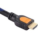 PrimeX Plus PX-05H 0.5 Metre Hdmi to Hdmi v2.0 Kablo, Kısa HDMI Erkek Erkek Görüntü ve Ses Aktarım Kablosu, 4K 2160p Ultra HD 3D Full HD TV Monitör Projeksiyon PC Laptop Oyun Konsolu Bağlantı Kablosu
