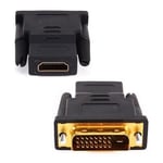 PrimeX Plus PX-1815 DVI to HDMI Adaptör, 24+1 Dvi Erkek to Hdmi Dişi Görüntü Çevirici, 1080P Full HD DVI HDMI Dönüştürücü Aparat, PC Ekran Kartı Laptop Monitör TV Projeksiyon Bağlantı Adaptörü