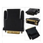 PrimeX Plus PX-1815 DVI to HDMI Adaptör, 24+1 Dvi Erkek to Hdmi Dişi Görüntü Çevirici, 1080P Full HD DVI HDMI Dönüştürücü Aparat, PC Ekran Kartı Laptop Monitör TV Projeksiyon Bağlantı Adaptörü
