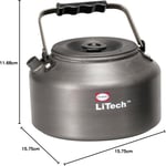 Primus Litech kahve-/çaydanlık 1.5 Liter Gri