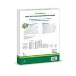 PrintWorks Yüzde 100 Geri Dönüşümlü Çok Amaçlı Kağıt, 9,1 kg, 92 Parlak, 8,5 x 11 inç, 3 paket 400 yaprak, toplam 1200 yaprak (00018-3), Beyaz