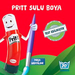 Pritt 12' li Suluboya - Büyük Tablet + Fırça Hediyeli