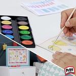 Pritt 12' li Suluboya - Büyük Tablet + Fırça Hediyeli