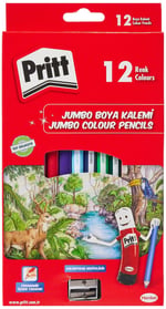 Pritt 12'li Jumbo Kuru Boya Kalemi