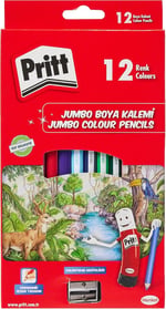 Pritt 12'li Jumbo Kuru Boya Kalemi