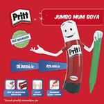 Pritt 12'li Jumbo Üçgen Silinebilir Pastel Boya (Mum Boya) + Silgi ve Kalemtıraş Hediyeli