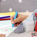 Pritt 12'li Jumbo Üçgen Silinebilir Pastel Boya (Mum Boya) + Silgi ve Kalemtıraş Hediyeli