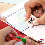Pritt 12'li Jumbo Üçgen Silinebilir Pastel Boya (Mum Boya) + Silgi ve Kalemtıraş Hediyeli