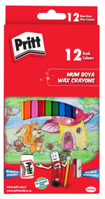 Pritt 12'li Silinebilir Pastel Boya