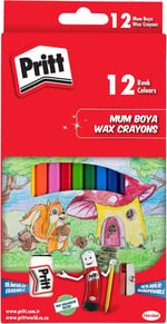 Pritt 12'li Silinebilir Pastel Boya