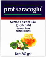Prof Saracoglu Süzme Kestane Balı 240g