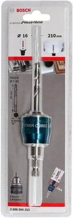 Professional Power Change Plus Adaptör (3/8 İnç Altıgen Yuva, Hss-G Matkap 7,15 X 85 Mm, Delik Testeresi Aksesuarı)