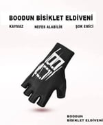 Profesyonel Bisiklet Eldiveni Mavi