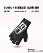 Profesyonel Bisiklet Eldiveni Mavi